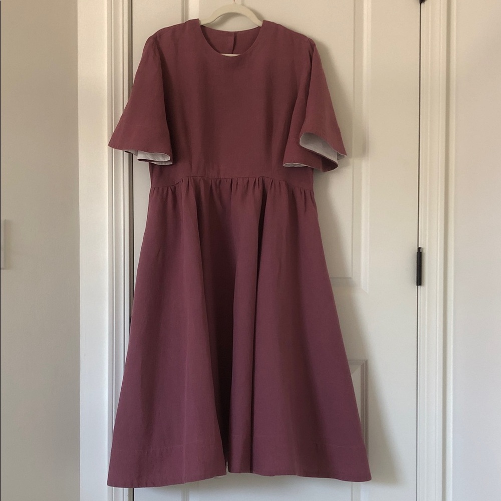 NEW Son de Flor Butterfly Sleeves Dress